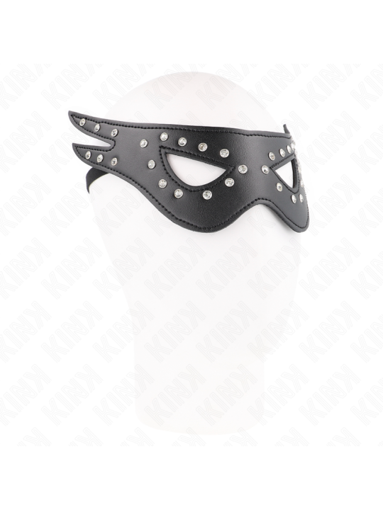 KINK - SEXY LEATHERETTE MASK MODEL 2 27 x 13 CM