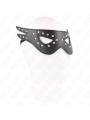 KINK - MÁSCARA DE POLIPIEL SEXY MODELO 2 27 x 13 CM