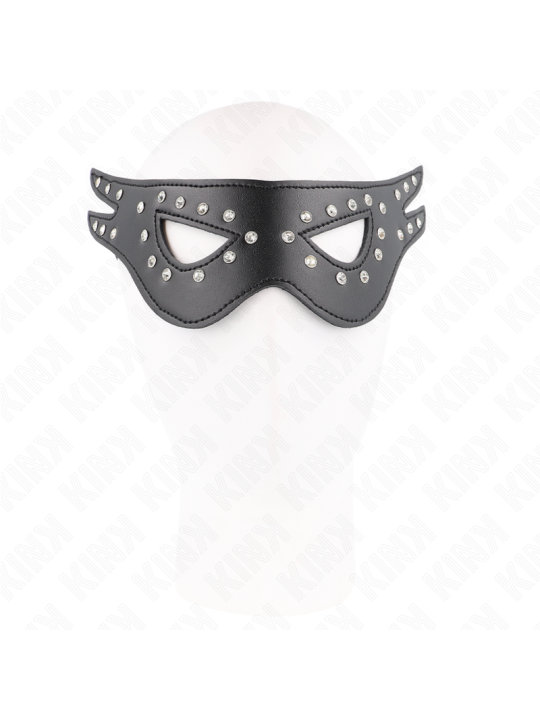 KINK - MÁSCARA DE POLIPIEL SEXY MODELO 2 27 x 13 CM