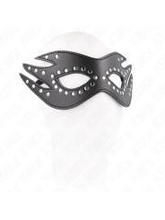 KINK - MASKER VAN KUNSTLEER MET KLINKNAGELS MODEL 3 26 x 9,5 CM