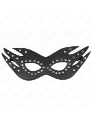 KINK - LEATHERETTE MASK WITH RIVETS MODEL 3 26 x 9.5 CM
