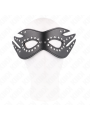 KINK - LEATHERETTE MASK WITH RIVETS MODEL 3 26 x 9.5 CM