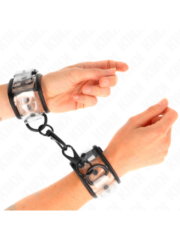KINK - MUÑEQUERAS TRANSPARENTES AJUSTABLE 18-30 CM X 5.5 CM
