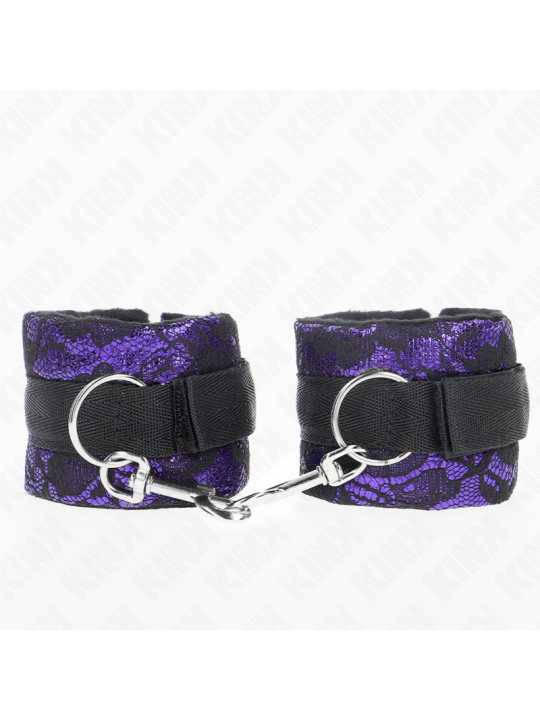 KINK - ATTENTES-POIGNETS COURTES EN DENTELLE DE VELOURS ET RELIURE EN 