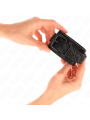 KINK - MUÑEQUERAS DE ENCAJE AJUSTABLE NEGRO 19-26 CM