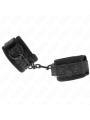 KINK - PUNHOS COBERTOS DE RENDA ESCURA NEOPRENE AJUSTÁVEL PRETO 20-29 