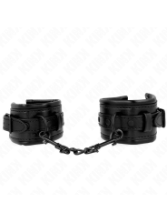 KINK - APPUI-POIGNETS NOIR AJUSTABLE 20-30 CM X 6 CM