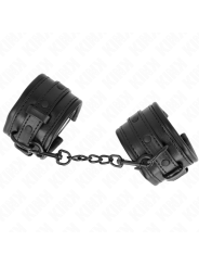 KINK - HANDGELENKFESSELN SCHWARZ VERSTELLBAR 20-30 CM X 6 CM