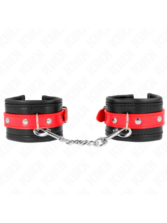 KINK - RESISTENZA DA POLSO NERA CON CINTURA ROSSA REGOLABILE 17-28 CM 