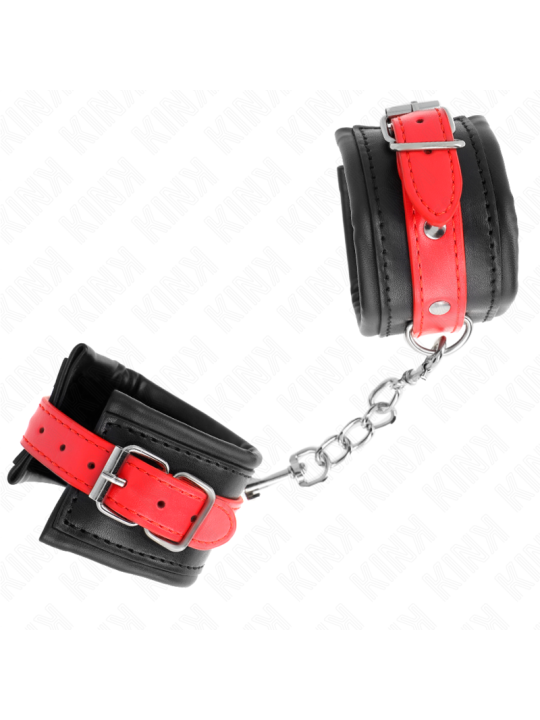 KINK - RESISTENZA DA POLSO NERA CON CINTURA ROSSA REGOLABILE 17-28 CM 