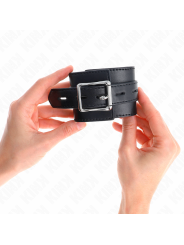 KINK - RESISTENZA DA POLSO NERA CON CINTURA NERA REGOLABILE 17-28 CM X