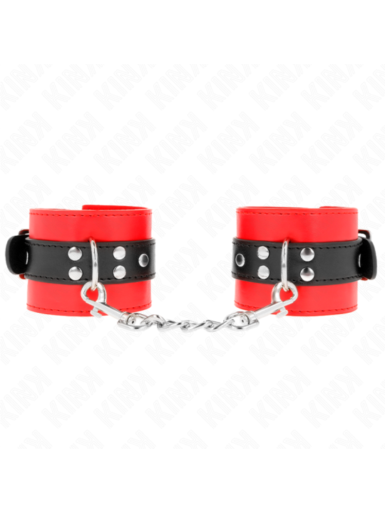 KINK - RESISTENZA DA POLSO ROSSO CON CINTURA NERA REGOLABILE 17-28 CM 