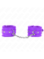 KINK - PULSO FORRO DE PELE PREMIUM ROXO COM CINTO ROXO AJUSTÁVEL 17-29