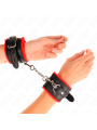 KINK - PREMIUM ROOD GEVOERDE POLSBANDJES MET VERSTELBARE ZWARTE BAND 1