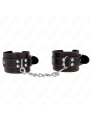 KINK - RESISTENZA DA POLSO NERA CON FODERA ROSSA REGOLABILE 20-28 CM X