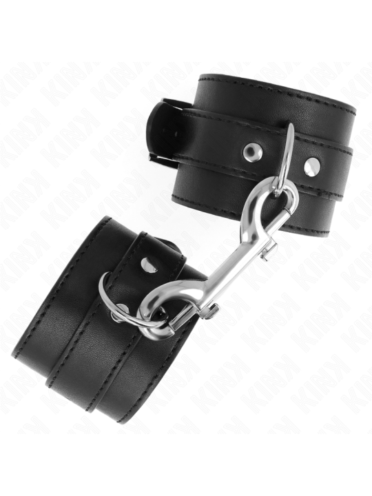 KINK - RETENÇÕES DE PULSO - LINHA DE REBITE ÚNICA E FIVELA GRANDE PRET