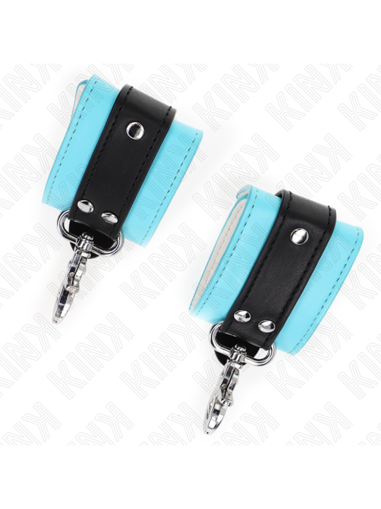 KINK - RESISTENZA DA POLSO PREMIUM CON SERRATURA NERO / BLU REGOLABILE