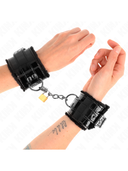 KINK - LIGHT WRIST RESTRAINTS WITH A COPPER LOCK ADJUSABLE 17-29 CM X 
