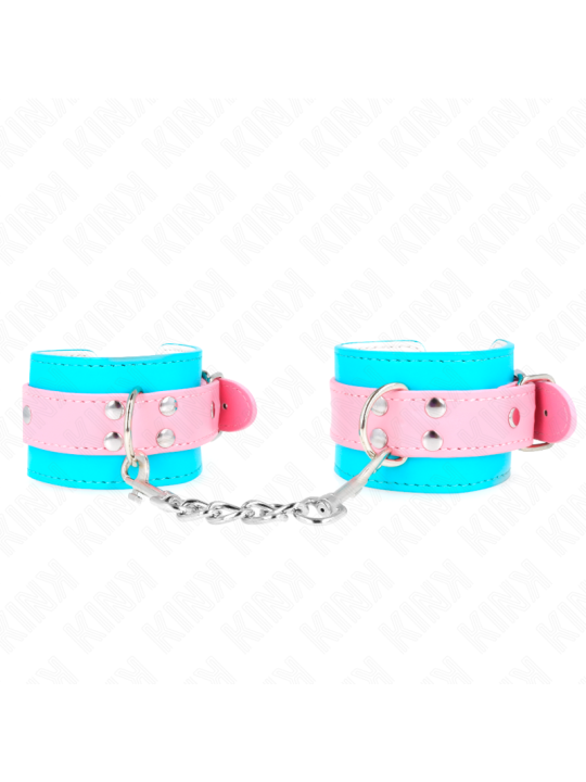 KINK - GRAZIOSI POGGIPOLSI BLU/ROSA REGOLABILI 16-28 CM X 5 CM