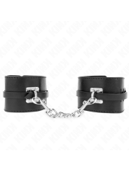 KINK - MUÑEQUERAS DELUXE CON CIERRE DE CANDADO AJUSTABLE 14.5-21 CM X 