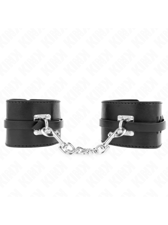 KINK - MUÑEQUERAS DELUXE CON CIERRE DE CANDADO AJUSTABLE 14.5-21 CM X 