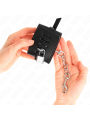 KINK - DELUXE LOCKING WRIST RESTRAINTS BLACK ADJUSTABLE 14.5-21 CM X 6