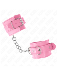 KINK - APPUI-POIGNETS SIMPLES ROSE RÉGLABLE 20-23 CM X 5,5 CM