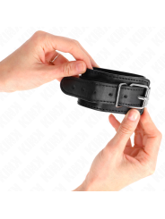 KINK - THIN WRIST RESTRAINTS BLACK ADJUSTABLE 21-33 CM