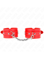 KINK - PULSO FINO VERMELHO AJUSTÁVEL 21-33 CM
