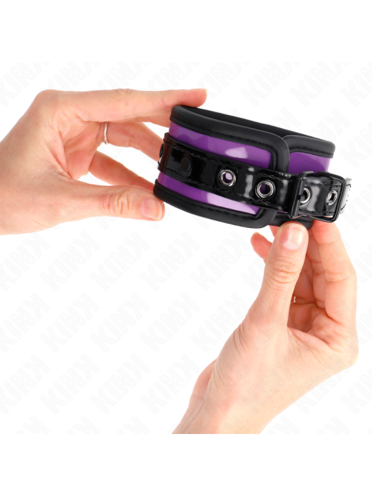 KINK - NEOPRENE WRIST RESTRAINTS LIGHT PURPLE AJUSTABLE 21-28 CM X 5 C