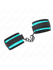 KINK - NYLON-HANDFESSEL MIT KLETTVERSCHLUSS SCHWARZ-BLAU VERSTELLBAR 1