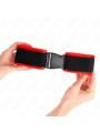 KINK - NYLON BIND HOOK&LOOP WRIST RESTRAINTS BLACK MODEL 1 AJDUSTABLE 