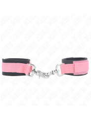 KINK - ROZE VERSTELBARE NEOPREEN POLSBANDJES VERSTELBAAR 22-34 CM
