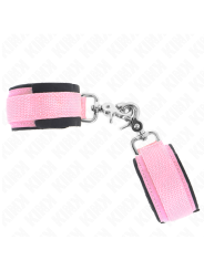 KINK - PUNHOS DE NEOPRENE AJUSTÁVEIS ROSA AJUSTÁVEIS 22-34 CM