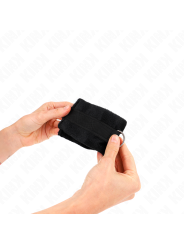 KINK - BEGINNER FUR HAND CUFFS BLACK 30 X 7 CM