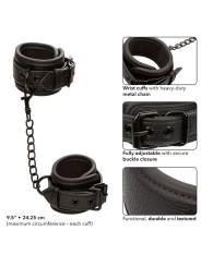 CALEXOTICS - NOCTURNAL ESPOSAS CUERO AJUSTABLE NEGRO