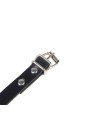 SUBBLIME - 953690 HANDSCHELLEN MIT BONDAGE-GÜRTEL SCHWARZ EINE GRÖSSE