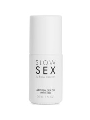 BIJOUX INDISCRETS - SLOW SEX ÃLEO DE MASSAGEM SEXUAL COM CBD 30 ML