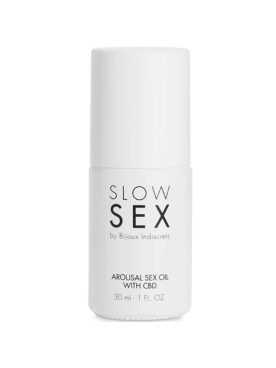BIJOUX INDISCRETS - SLOW SEX ÃLEO DE MASSAGEM SEXUAL COM CBD 30 ML