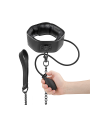 FETISH SUBMISSIVE BONDAGE - COLLIER D'ÉTRANGLEMENT GONFLABLE AVEC CHAÎ