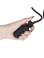 FETISH SUBMISSIVE BONDAGE - INFLATABLE STRANGLING COLLAR WITH CHAIN