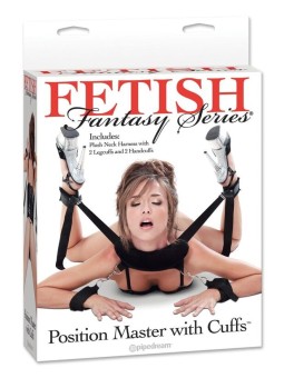 FETISH FANTASY SERIES - MAÎTRE DE POSITION AVEC MANCHETTES