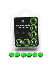SECRETPLAY - CONJUNTO 6 BOLAS BRASILEIRAS VIBRADOR