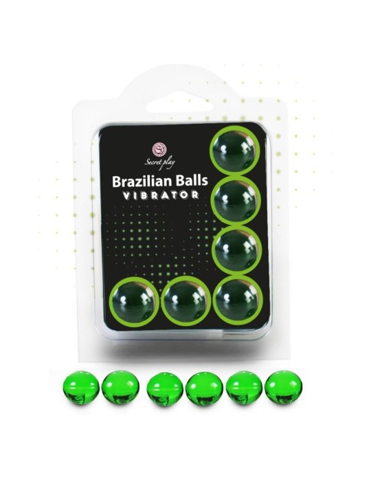 SECRETPLAY - SET 6 BRAZILIAN BALLS VIBRATOR