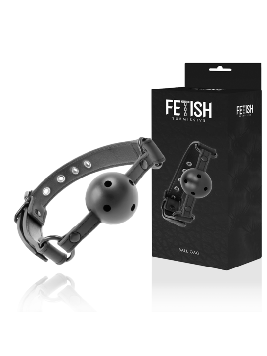 FETISH SUBMISSIVE - BÂILLON RESPIRANT VÉGÉTALIEN