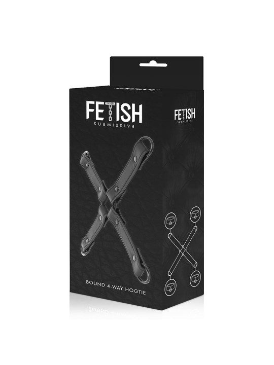 FETISH SUBMISSIVE - UNIÓN ESPOSAS CUERO VEGANO