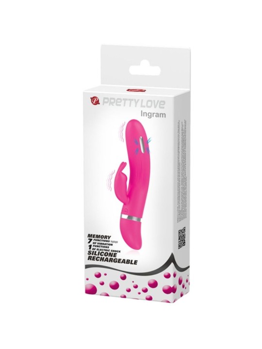 PRETTY LOVE - FLIRTATION VIBRATEUR ÉLECTROCHOC INGRAM