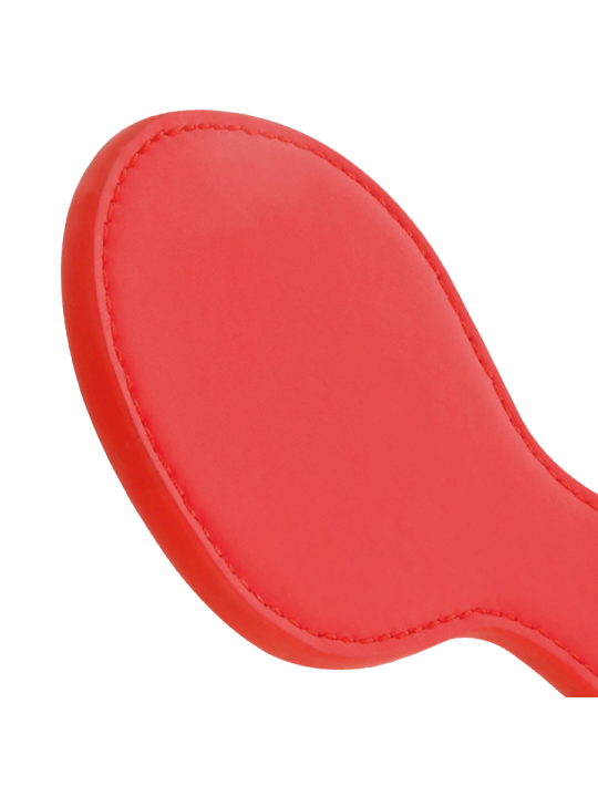 DARKNESS - RED ROUNDED FETISH PADDLE