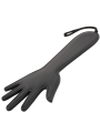 DARKNESS - BLACK FETISH HAND PADDLE
