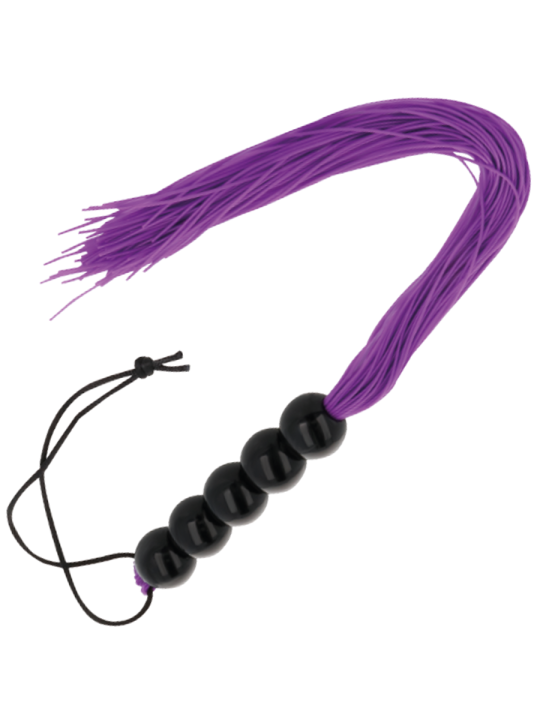 DARKNESS - FOUET DE BONDAGE LILAS